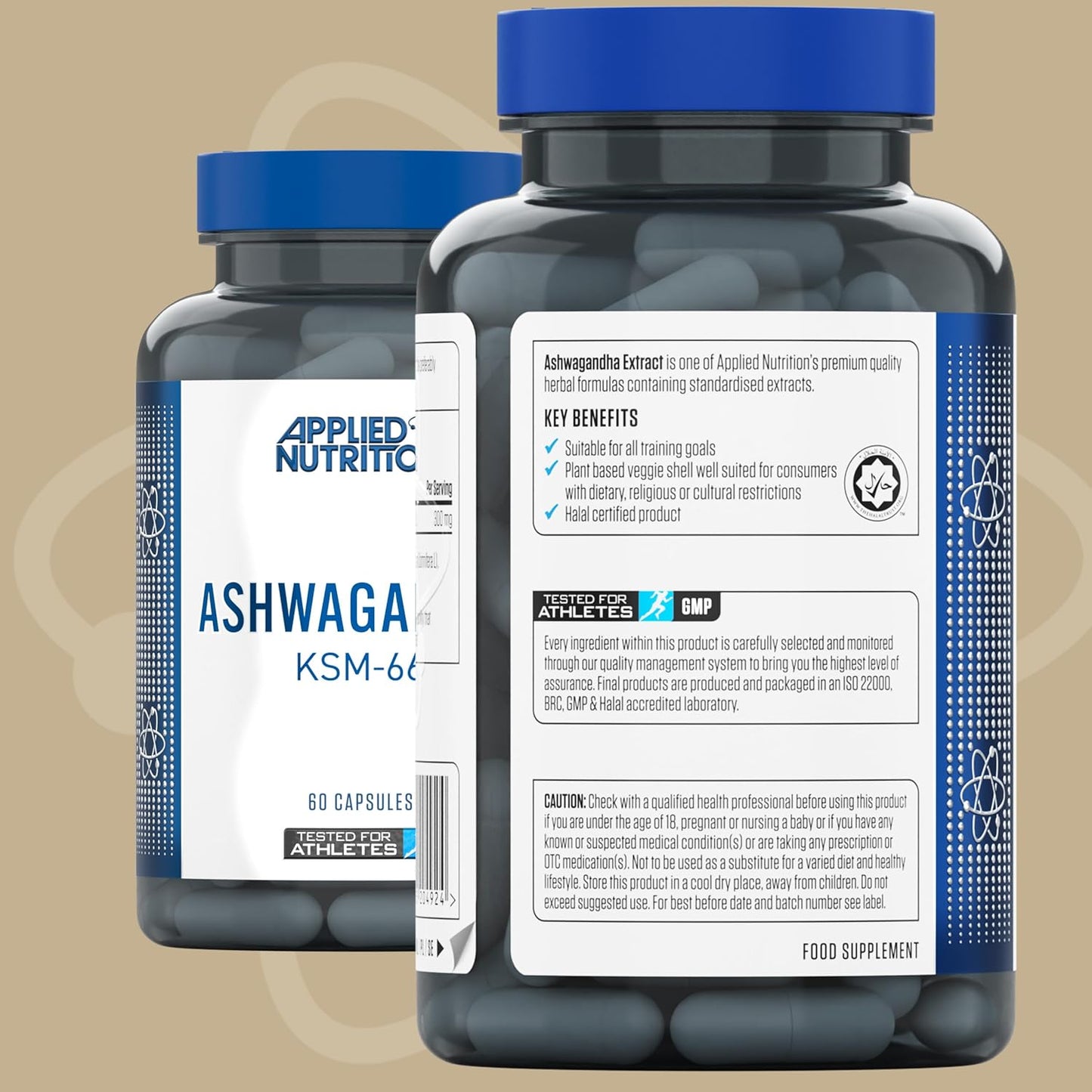 Ashwaghanda Capsules (60 caps) - Applied Nutrition