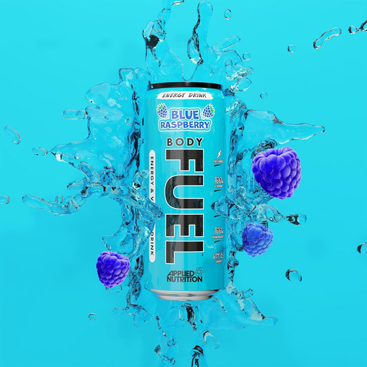Energy Drink - Body Fuel Energy Can Blue Raspberry 330ml