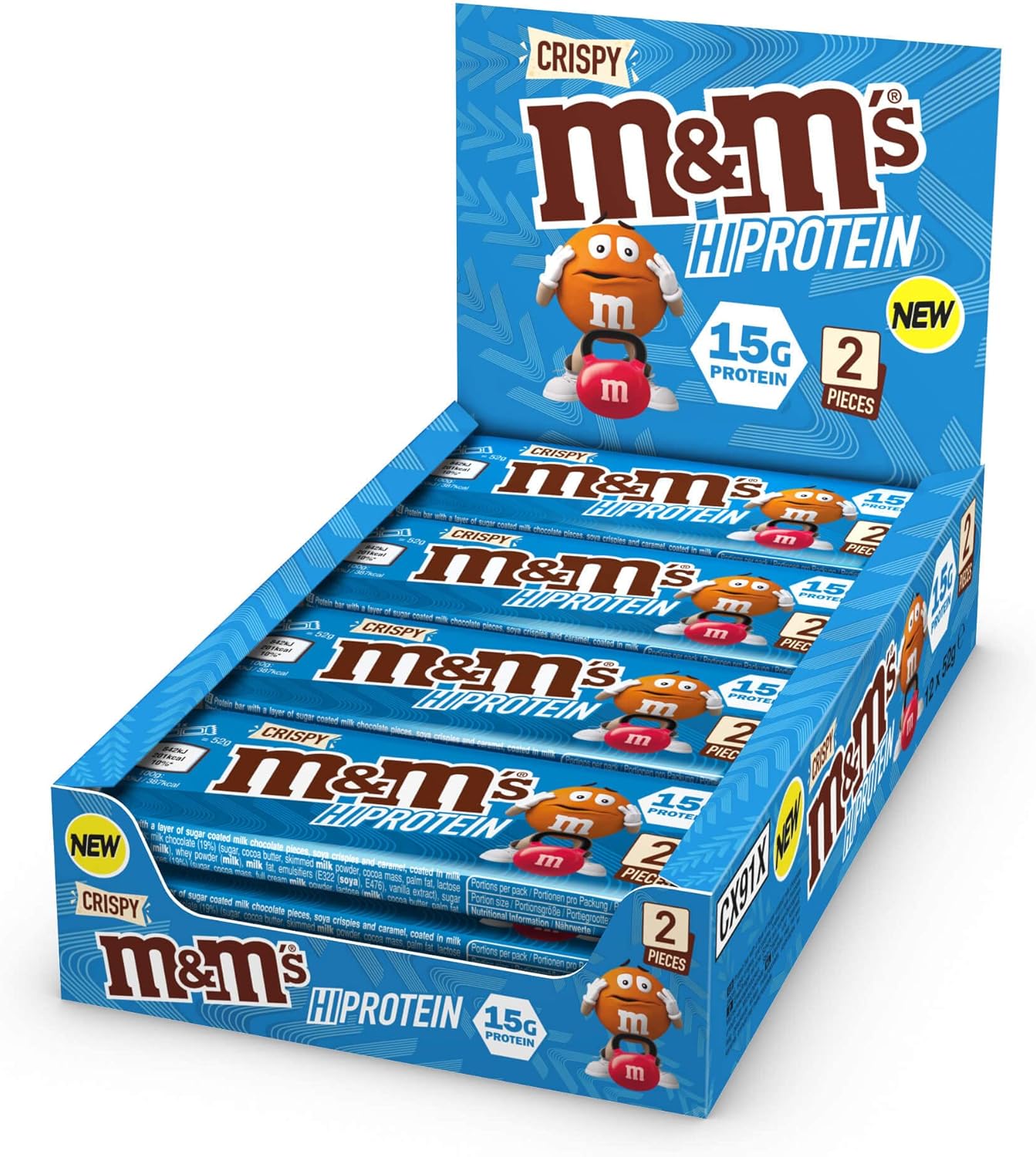 M&M Hi-Protein Bar Crispy
