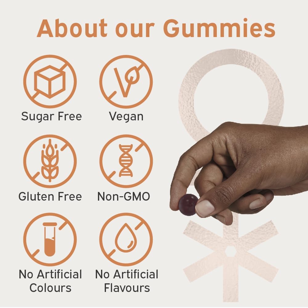 Ashwagandha Gummies - Nutriburst Ashwagandha + Vitamin B5 & Iodine