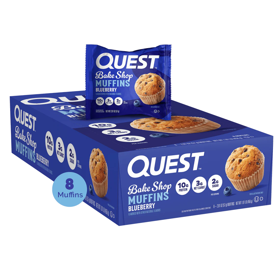 Quest Bake Shop Muffin | Blueberry