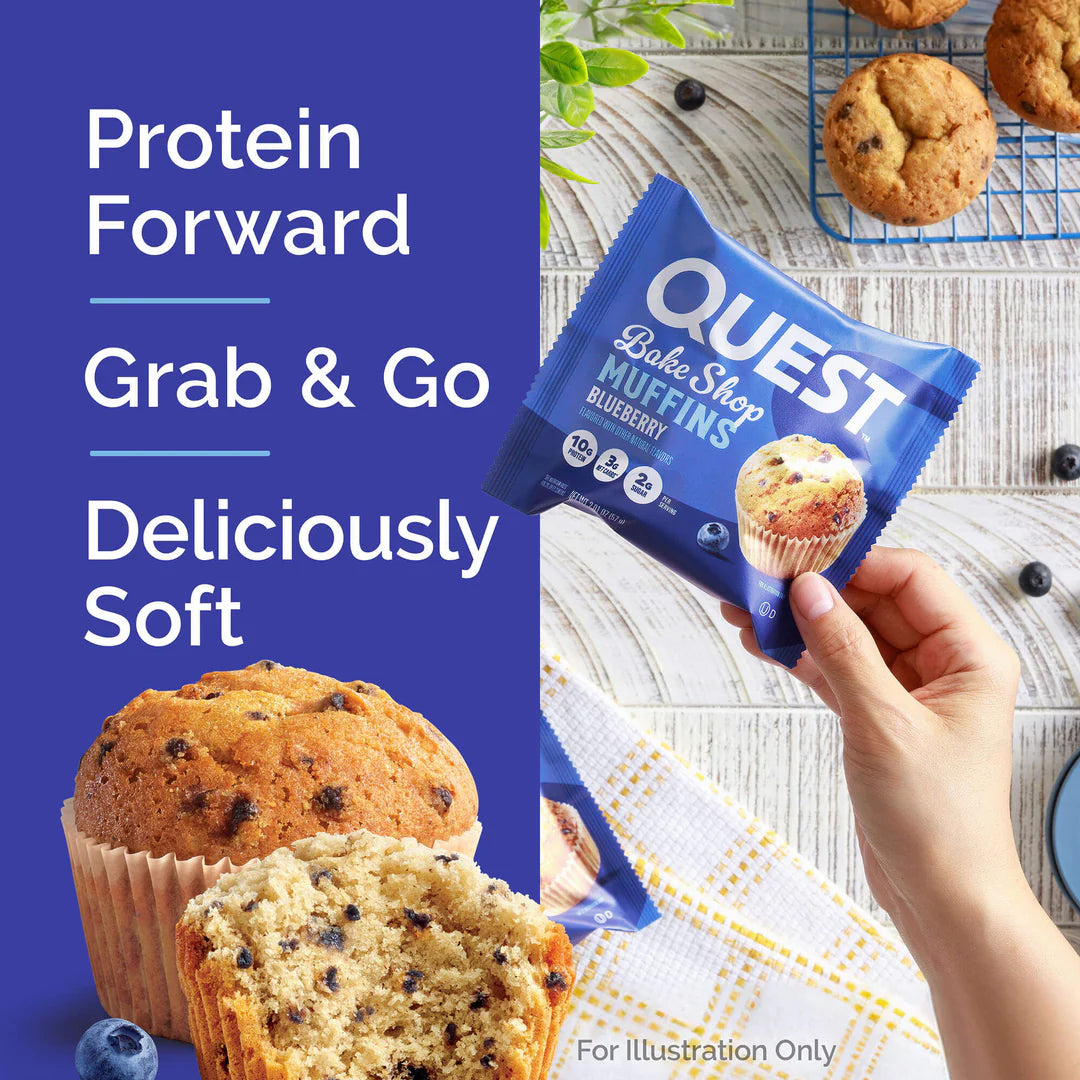 Quest Bake Shop Muffin | Blueberry