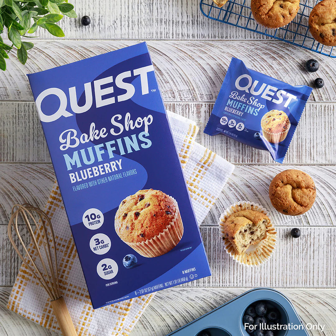 Quest Bake Shop Muffin | Blueberry