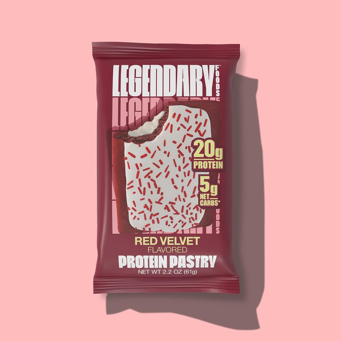 Red Velvet - Legendary Foods | Protein Pastry Tart