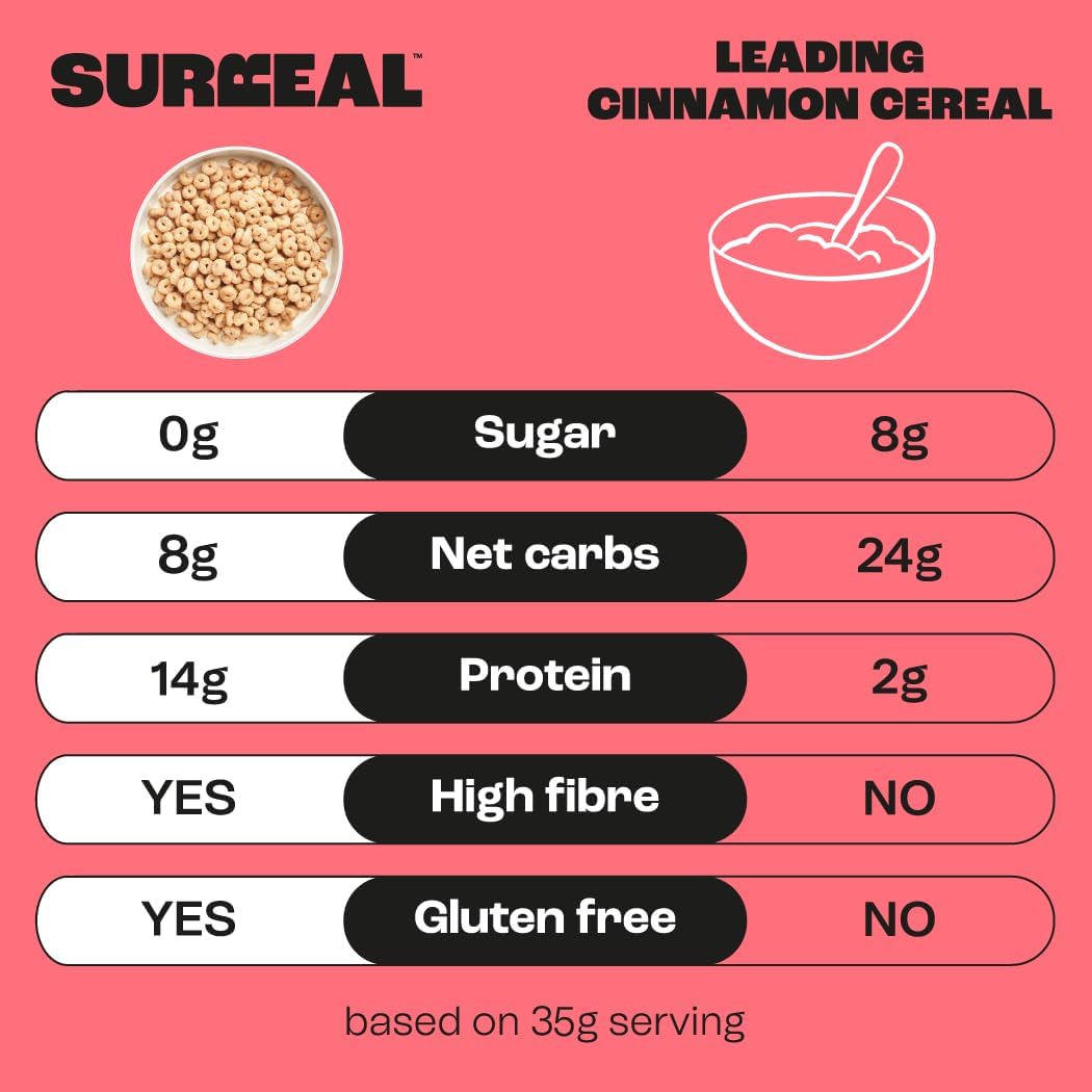 SURREAL Protein Cereal 240g Cinnamon