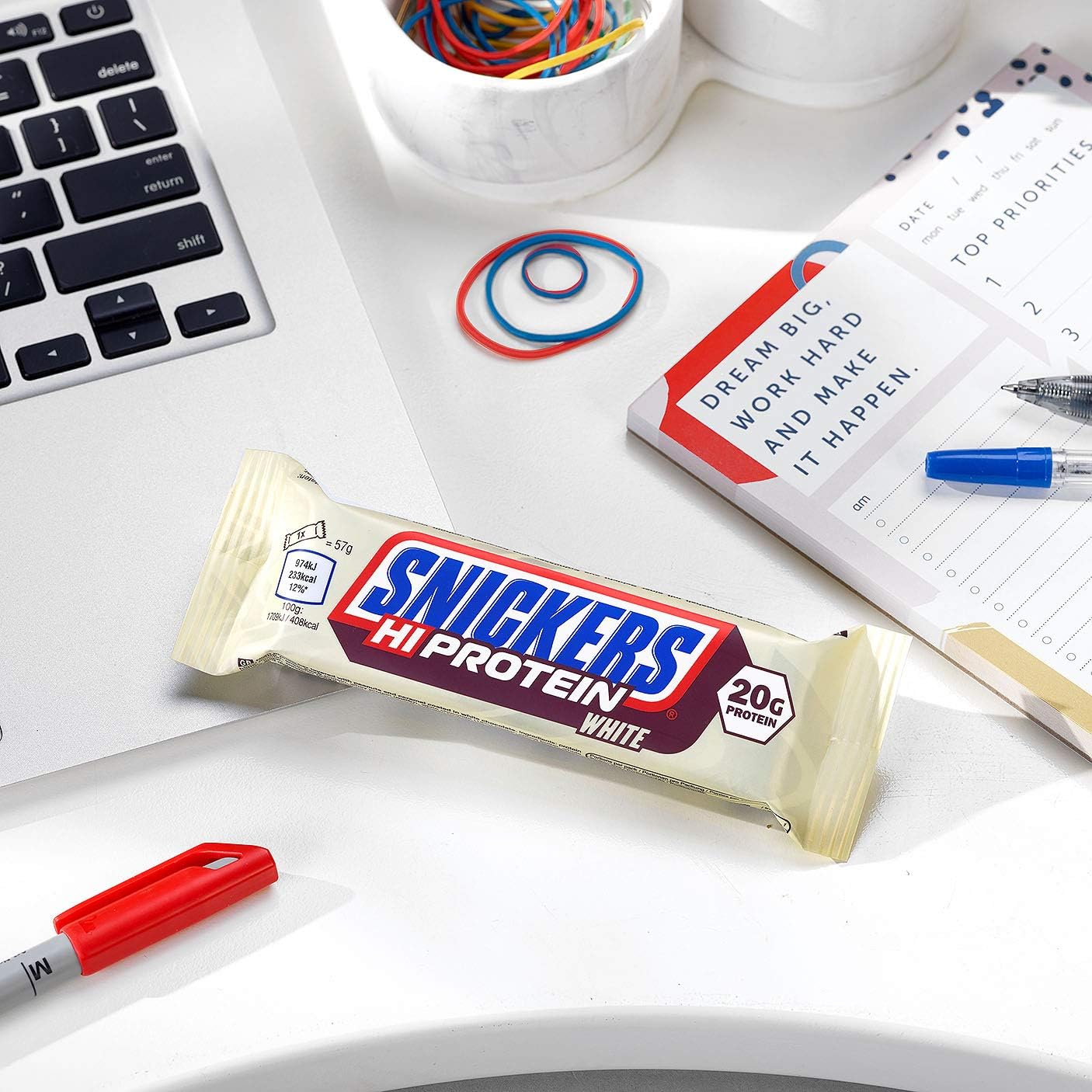 Snickers Hi-Protein Low Sugar Bar White Chocolate