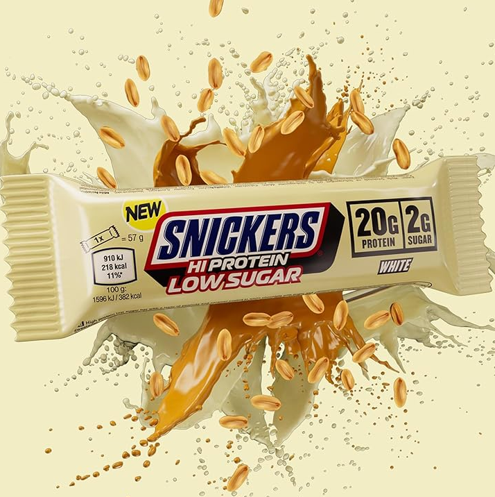 Snickers Hi-Protein Low Sugar Bar White Chocolate