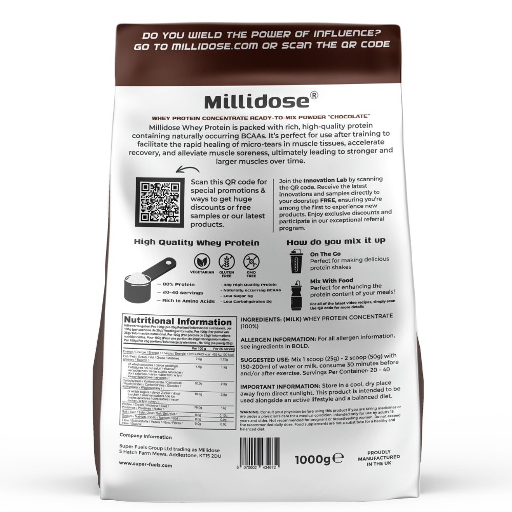 chocolate protein powder