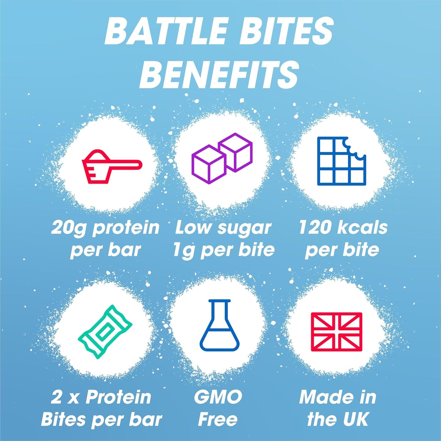 Protein Bar - Battle Snacks Protein Battle Bites - Jaffa Bake