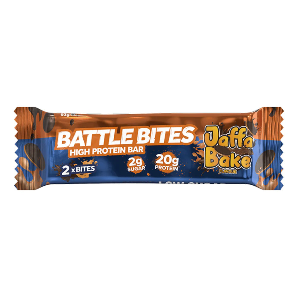 Protein Bar - Battle Snacks Protein Battle Bites - Jaffa Bake