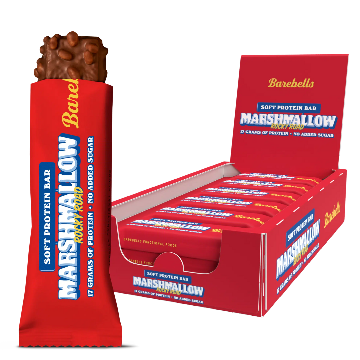 Protein Bar - Barebells Soft Protein Bar (Marshmallow Rocky Road)
