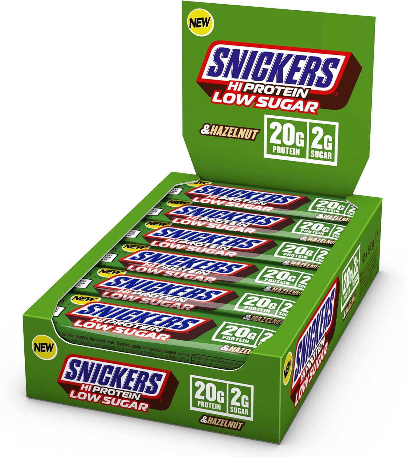 Snickers Low Sugar Protein Bar | Hazelnut Milk Chocolate