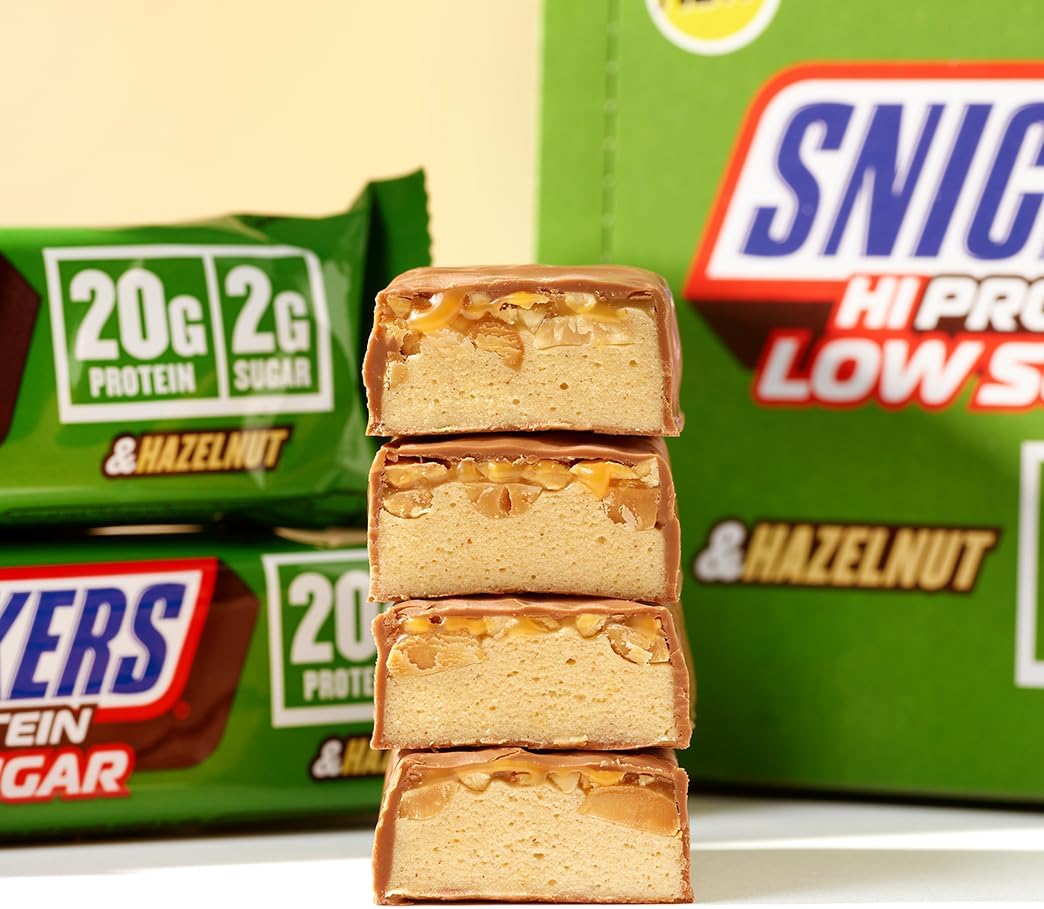 Snickers Low Sugar Protein Bar | Hazelnut Milk Chocolate