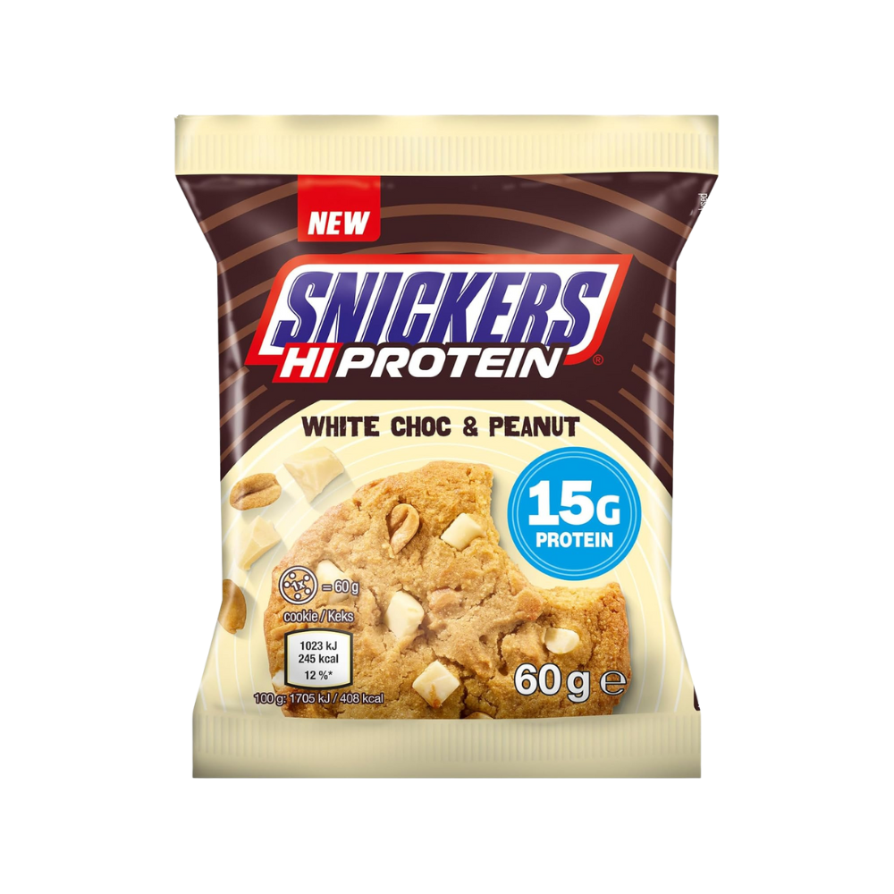 Snickers Protein Cookie | White Chocolate Peanut