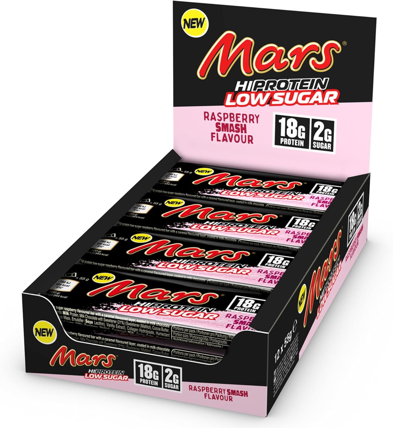 Mars Protein Bar (Raspberry Smash)