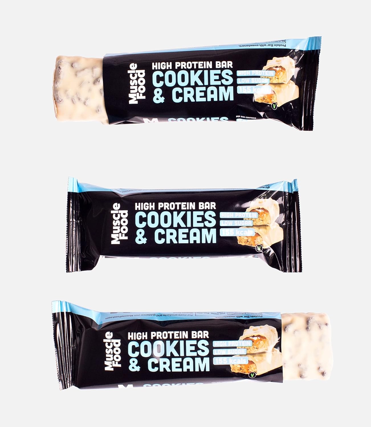Protein Bar - MuscleFood High Cookies and Cream