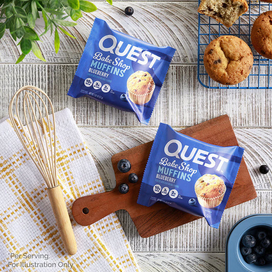 Quest Bake Shop Muffin | Blueberry