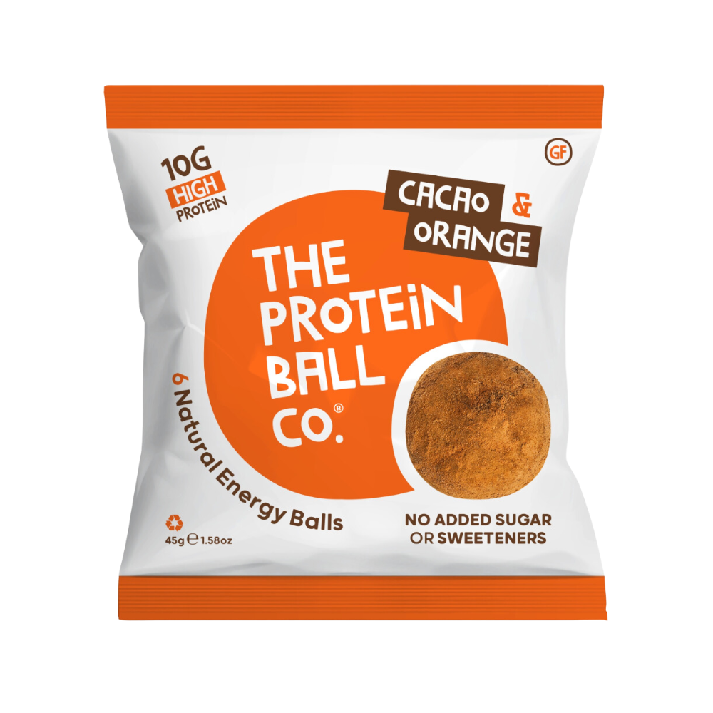 The Protein Ball Co Vegan Protein Balls Cacao & Orange