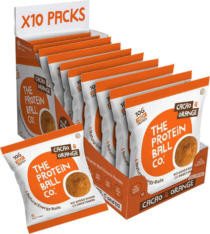 The Protein Ball Co Vegan Protein Balls Cacao & Orange