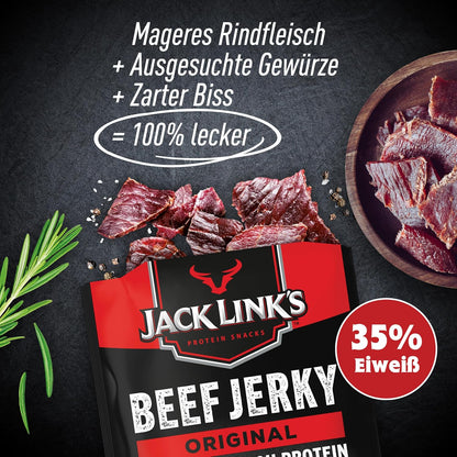 High Protein Snack - Beef Jerky - Jack Links Original