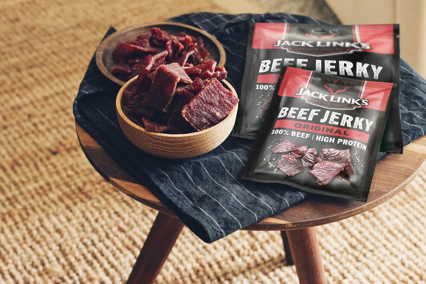 High Protein Snack - Beef Jerky - Jack Links Original