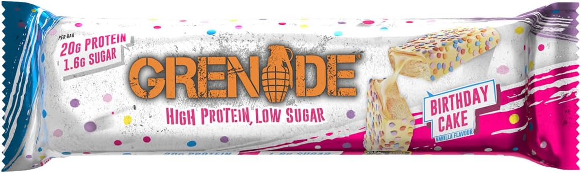 Grenade Protein Bar (Birthday Cake)