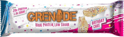 Grenade Protein Bar (Birthday Cake)
