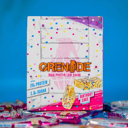 Grenade Protein Bar (Birthday Cake)